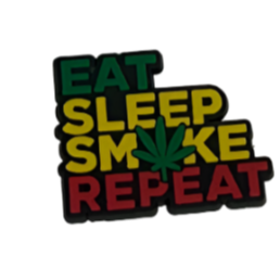 Eat Sleep Smoke Repeat Charm