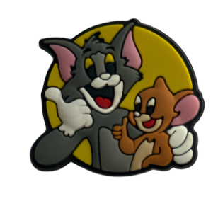 Tom And Jerry logo Charm