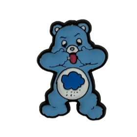 Grumpy Bear Pin Charm