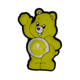 Yellow Care Bear Charm