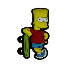 Bart Simpson Inspired Charm